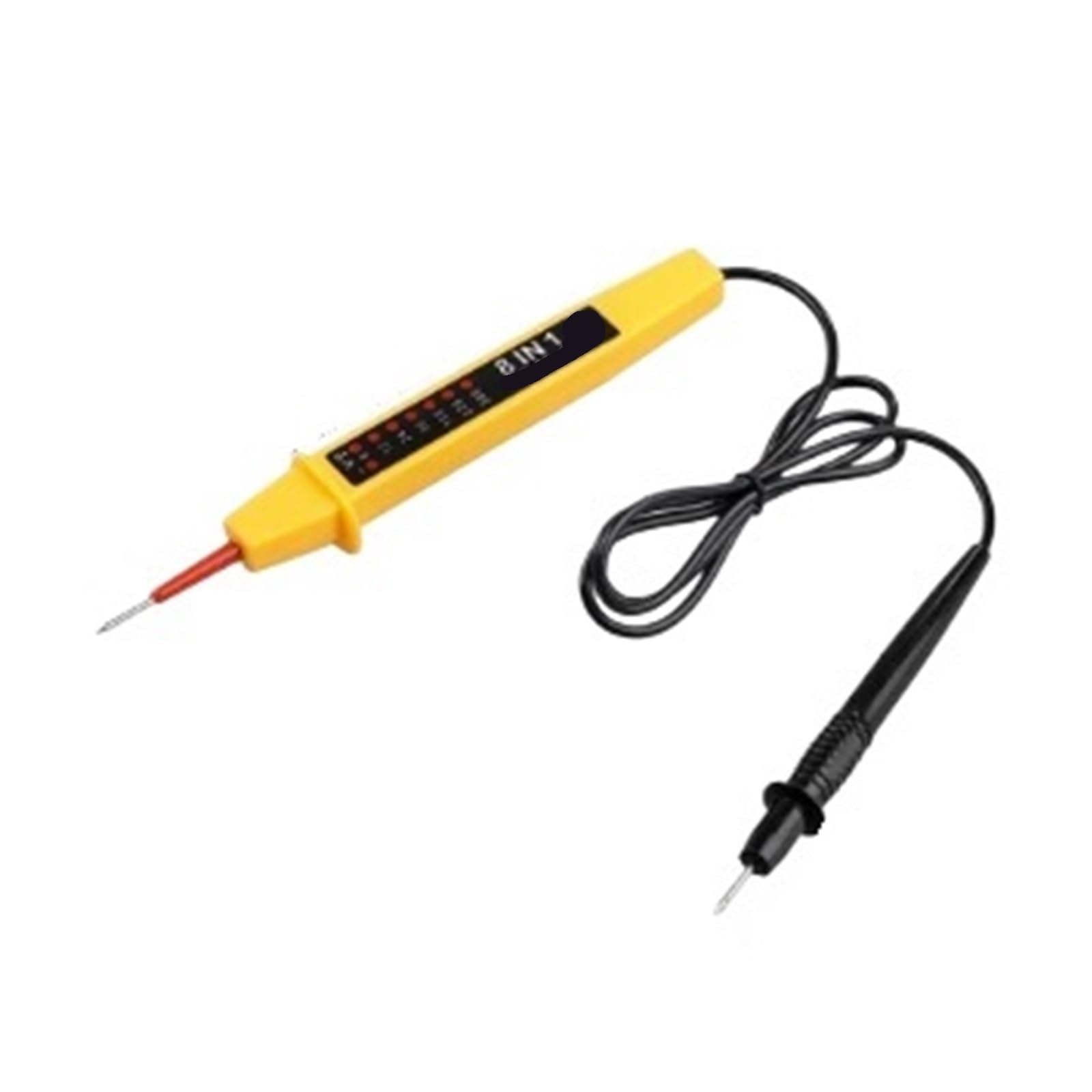 Comprobador de voltaje, 2 Comprobadores De Voltaje 8 En 1 For Automóviles, Con Luces LED Y Sensores For Electricistas,Herramienta eléctrica automotriz