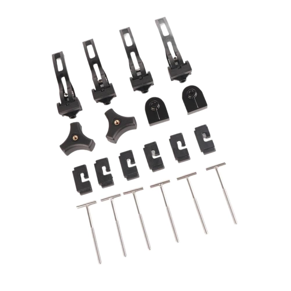 Pince en Aluminium Compatible avec Bâche Pliante Rigide Triple