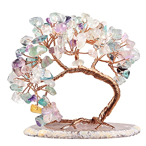 mookaitedecor Fluorite Crystal Money...