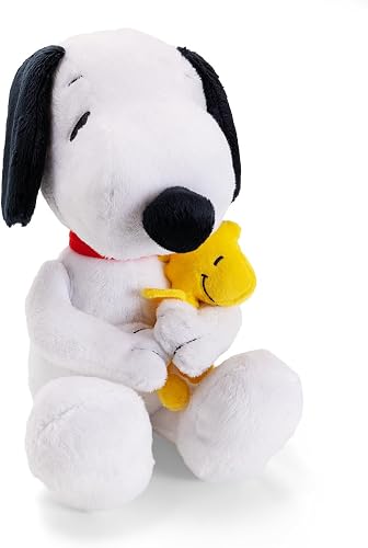 Simba Peanuts Snoopy Plüschtier mit Woodstock, 25 cm