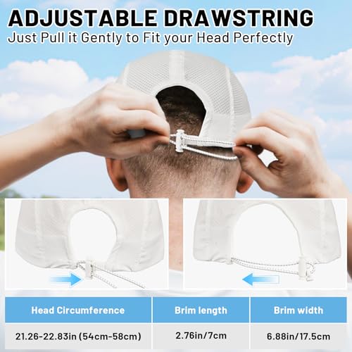 Gorra deportiva ligera de béisbol unisex miniatura 5