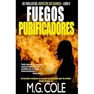 FUEGOS PURIFICADORES Audiolibro Por M.G. Cole arte de portada