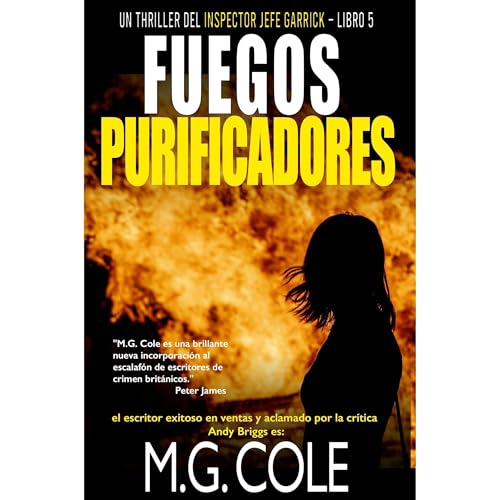 FUEGOS PURIFICADORES Audiolibro Por M.G. Cole arte de portada