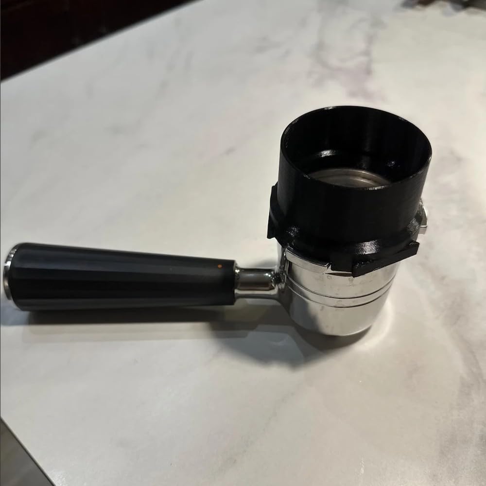 Coffee Dosing Funnel Cafe Funnel Replacement Expresso Machine Compatible with Various Espresso Machines Home Barista Espresso Portafilter Adapter