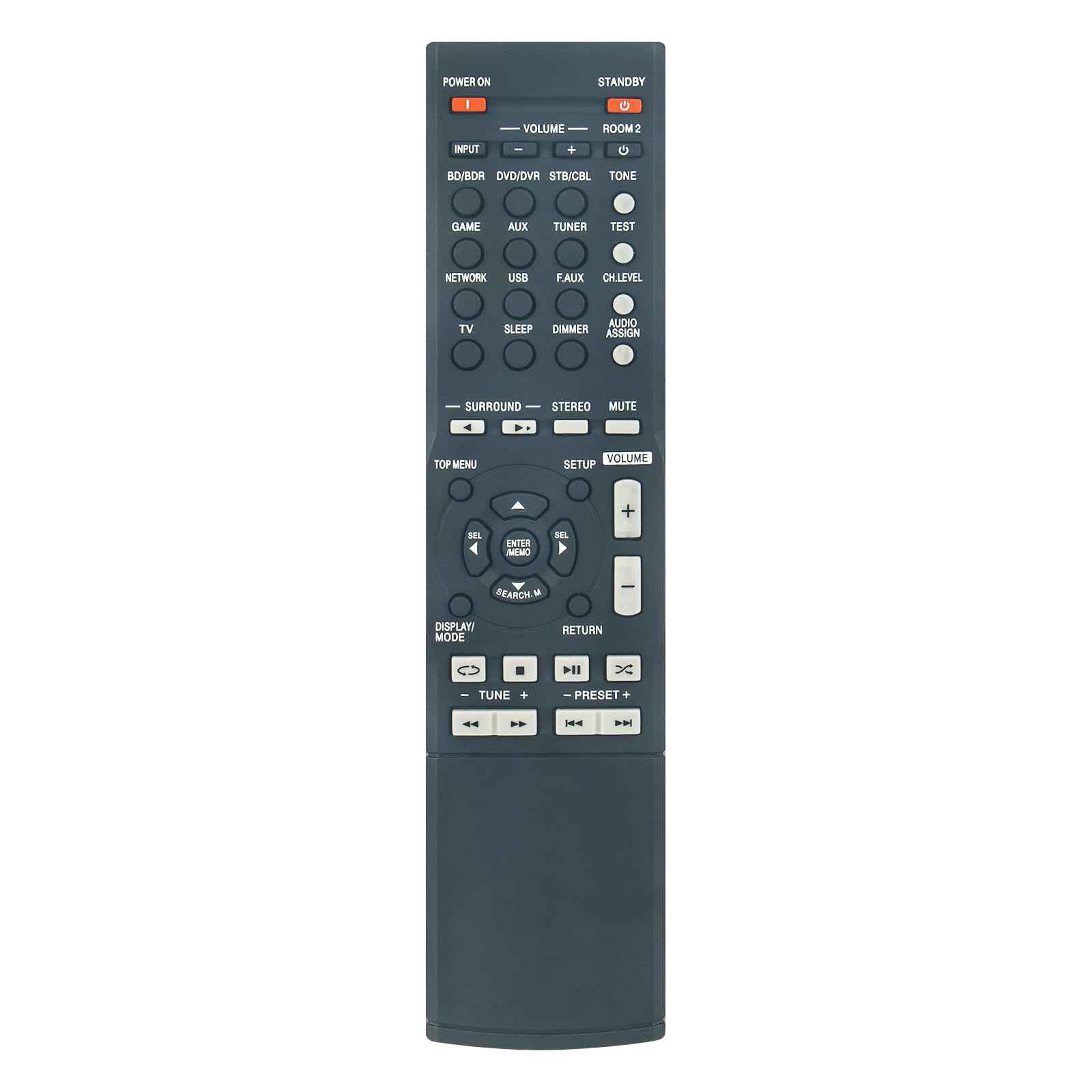 RC-151 New Replacement Remote Control fit for Sherwood R-807 Network AV Receiver
