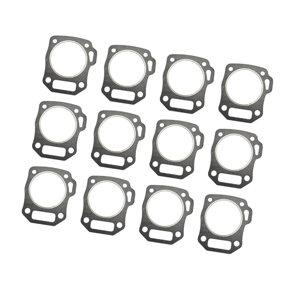 Lot de 12 Joints de Culasse compatibles avec Les Moteurs GX160 5,5 CV et GX200 6,5 CV (référence 12251-ZF1-800)