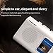 TOMASHI Portable Cassette Player Tape Recorder with Built-in Speaker,Microphone,Headphone Jack-, 4.57 x 3.54 x 1.38inch
