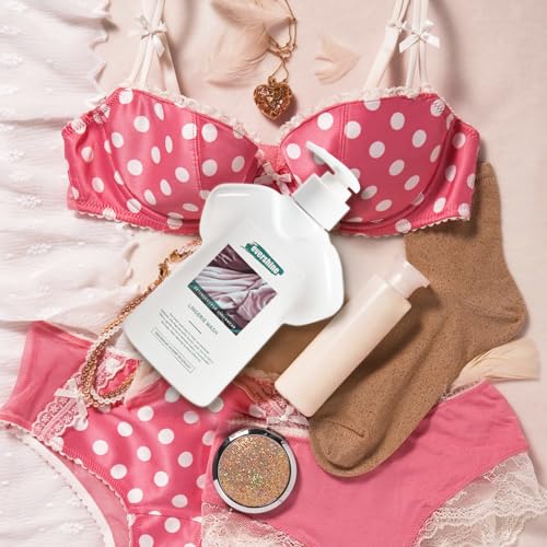 Image of Lingerie Detergent - Double Concentrated, Lady Scented, Delicate Underwear Cleaning Liquid - 10.14 Fl Oz (1,Orange&Lily)