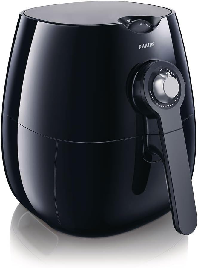 Philips Kitchen Appliances HD9220 Air Fryer, Standard, Black