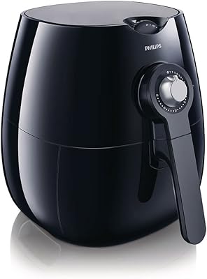 Philips Kitchen Appliances HD9220 Air Fryer, Standard, Black