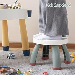 Toddler chairplastic kids dino chairsturdy durable and lightweight toddlers activity chairsanti slip ergonomic design kids step stoolindoor or outdoor use for boys girls aged 1 green  urban country home decor