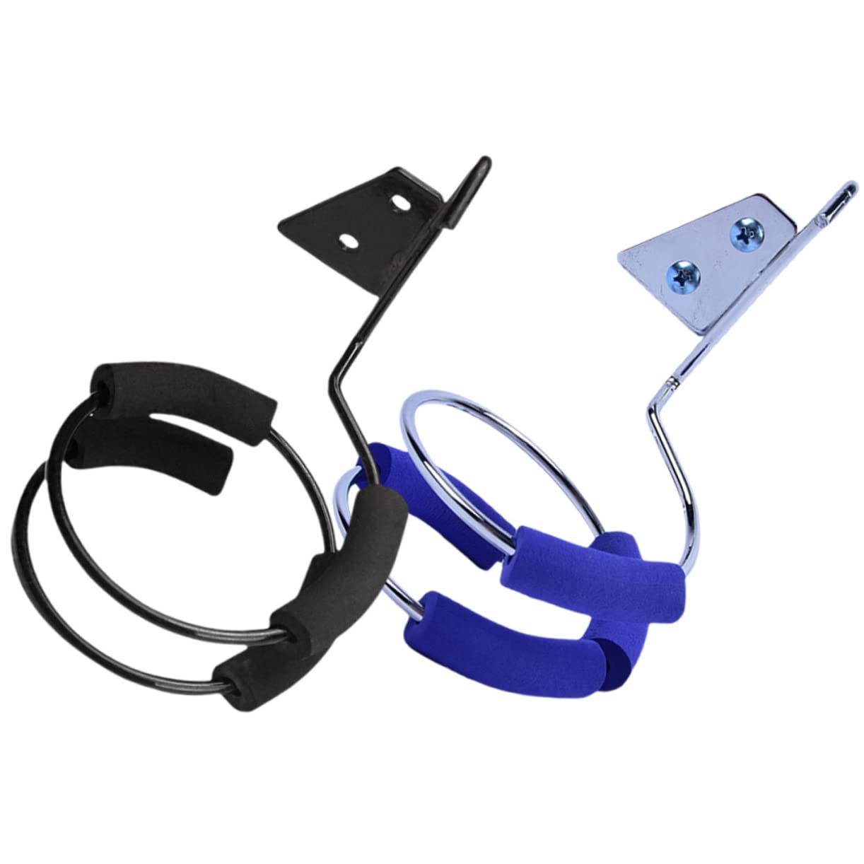BESTYASH 3 Sätze Haartrocknerhalter Lockenwickler Fönständer Fönhalter Für Bad Friseurregal Föhn Unterstützung Haartrockner-organizer Hängeregal Rostfreier Stahl 2 Stück * 3