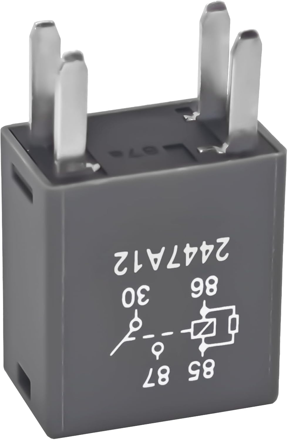 4Pcs 12088567 8567 Automotive Relay – 30A 12VDC 4-Pin High-Performance Relay for Buick, Cadillac, Chevrolet, GMC - OEM Replacement for 13500114, 68083380AA