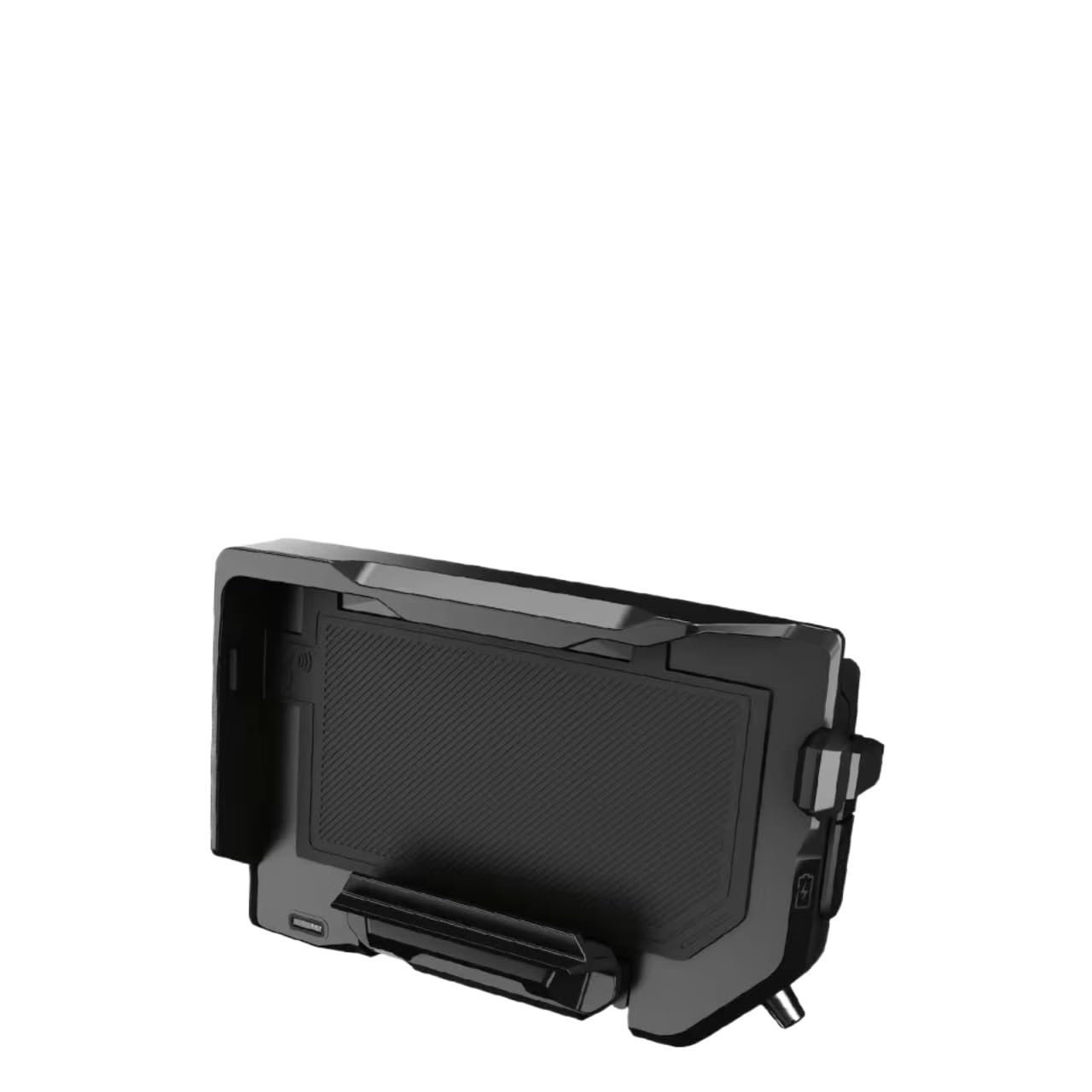 Manubrio Supporto Cellulare Per BMW R1300 R1250 R1200 F850 F750 GS Per ADV la navigazione mobile con ricarica wireless Porta Telefono Moto(Wireless- Black Line)