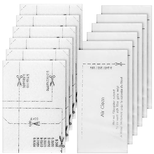 6 Stk Motorschutzfilter und 6 Stk Staubsaugerfilter Set...