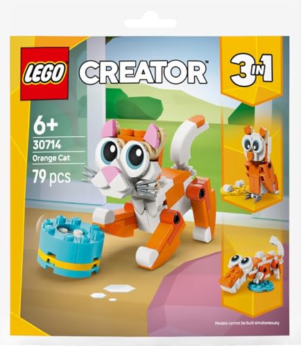 Image of LEGO 30714 Recruitment Bags Orange Cat (79 Pieces)
