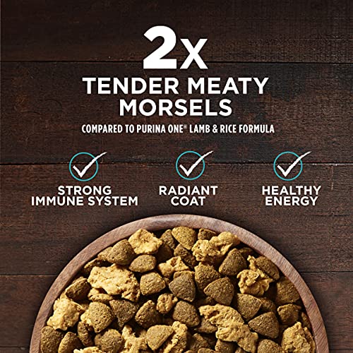 Purina ONE High Protein, Natural Dry Dog Food, True Instinct With Real Salmon & Tuna - 27.5 lb. Bag - Image 3