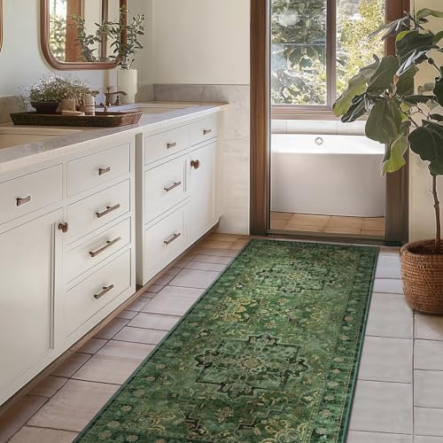Tapis de couloir antidérapant et lavable en machine - 5