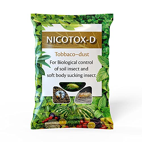 Image of DIVINE TREE Nicotox-D Tobacco Dust Powder for Plants (5Kg) | Natural Soil & Root Insecticide for Plants | Organic Pest Control for Garden, Lawn, Pots & Home Plants
