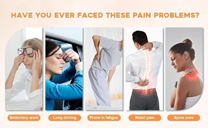 Mishrit Full Back Massager Sheet | Body Massage Chair Pad | Vibrator Massage Pads With Remote Controller | Pain Relief Massager Sheet With Heat Compression (Pack of 1), Black Mishrit Full Back Massager Sheet | Body Massage Chair Pad | Vibrator Massage Pads With Remote Controller | Pain Relief Massager Sheet With Heat Compression (Pack of 1), Black