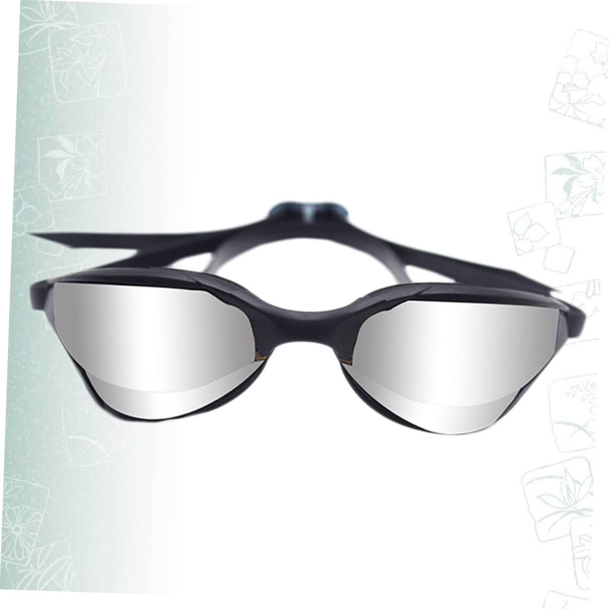 BESPORTBLE 3pezzi Occhialini Da Nuoto Professionali Antifog Con Protezione Uv Occhiali Impermeabili Per Adulto Design e Comfort Elevato Nero