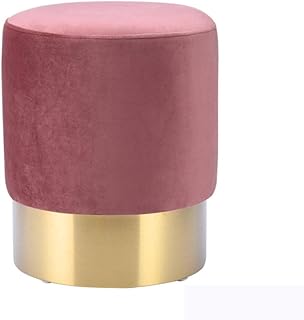 Paddia Nordic Dresser Taburete de maquillaje Sofá moderno Taburete de pie Creativo Corto Cambio de tela Zapatos Tocador Minimalista Silla de maquillaje Uñas Suave Banco Banco Sala de estar Asiento Vin