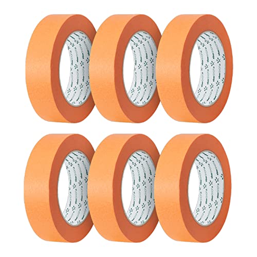 FineLineTape StrongOrange - 50mm x 50m - 6 Rollen - UV- und Feuchtigkeits-Beständig - Gute Klebkraft auf feuchten, rauen und unebenen Untergründen Cover