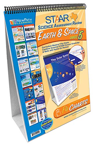 Image of NewPath Learning STAAR Grade 5 Earth & Space Curriculum Mastery Flip Charts