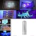 Produktbild AmyGline LED Taschenlampe UV Taschenlampe  Mini Aluminium Ultraviolett 9 LED Taschenlampe Schwarz licht Torch Light Lamp