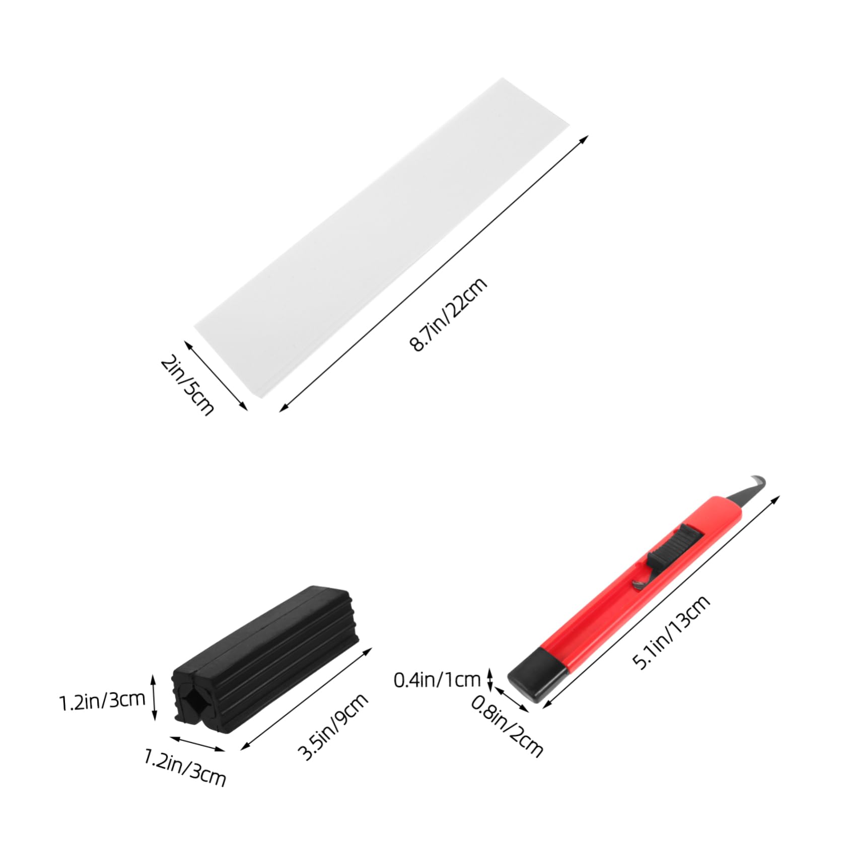 KICHOUSE Golf Grip Tool Set Double Sided Adhesive Tape for Club Grip Replacement Time-Saving Tool Kit