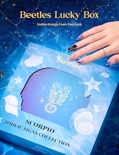 Image of Beetles Midnight Vampire Lucky Box Scorpio Zodiac Fall Gel Nail Polish Kit