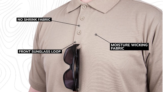 LA Police Gear LAPG Camisa Polo Táctica de Manga Corta para Hombre, Ligera y Cómoda miniatura 7