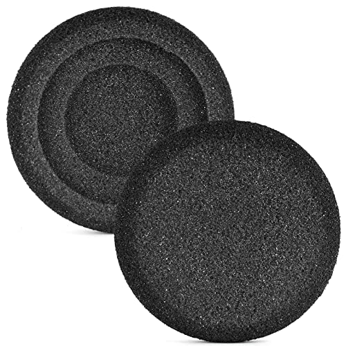 Almohadillas de espuma para orejas de repuesto para auriculares Jabra Evolve 65, 20, 20se, 30, 30II, 40 y 65+ (5 pares) miniatura 2