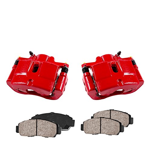 Callahan CCK01130 [2] FRONT Performance Loaded Powder Coated Red Caliper ...