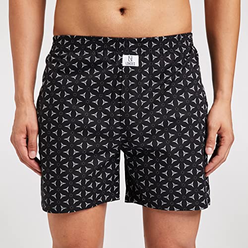 Image of Longies Men's Cotton Printed Regular Boxer Shorts
