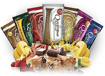 いろいろな味が楽しめるクエストバーのバラエティパック(クエストニュートリション)