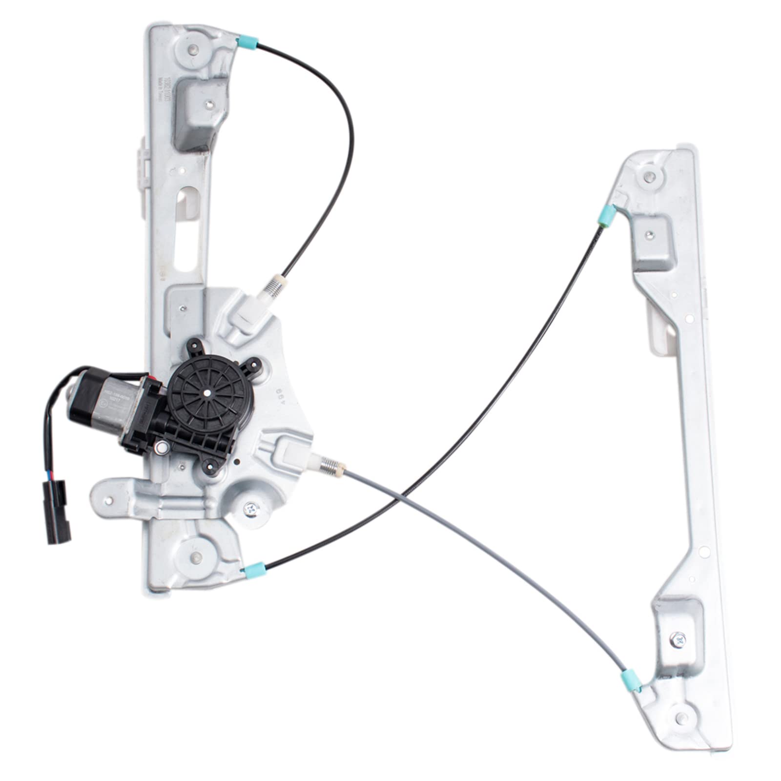 TRQ Front Left Power Window Regulator &amp; Motor Assembly Drivers Side Compatible with 2013-2015 Chevrolet Malibu 2016 Malibu Limited