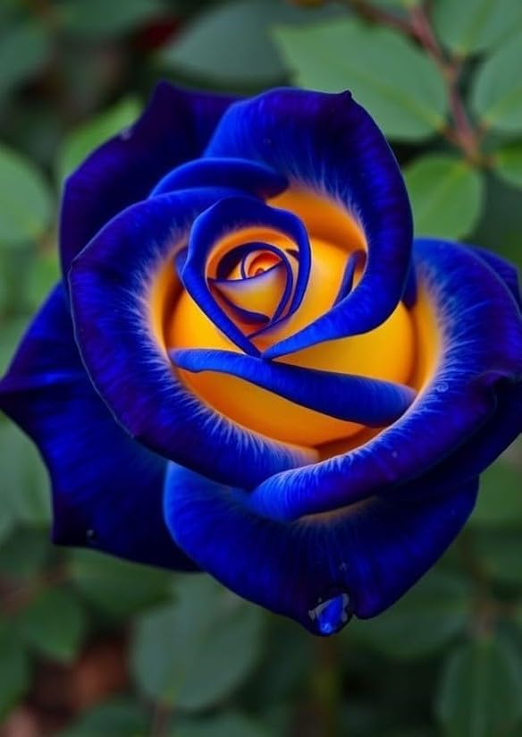 Blue Rose Flower Live Plant | Rare Climbing Rose Plant | Hybrid Grafted Blue Rose Live Plant for Home Garden | All Season Flowering Plant | Pack of 1, NDN=9KJ-picture-12
