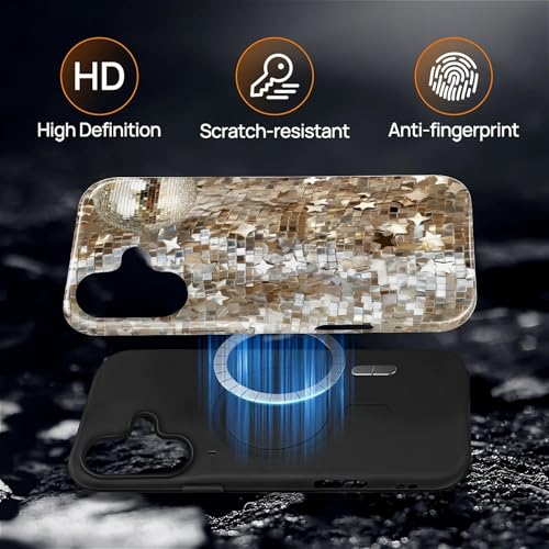 Coque iPhone 16 Plus mosaïque dorée exprimez votre style - 5