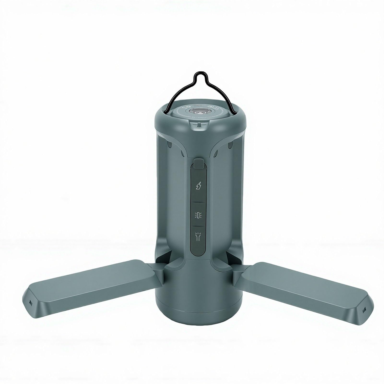 Lanterna da Campeggio Portatile Ricaricabile a LED, Lanterna da Campeggio Pieghevole con Altoparlante Bluetooth, Torcia Leggera a LED per Emergenza Interna Ed Esterna