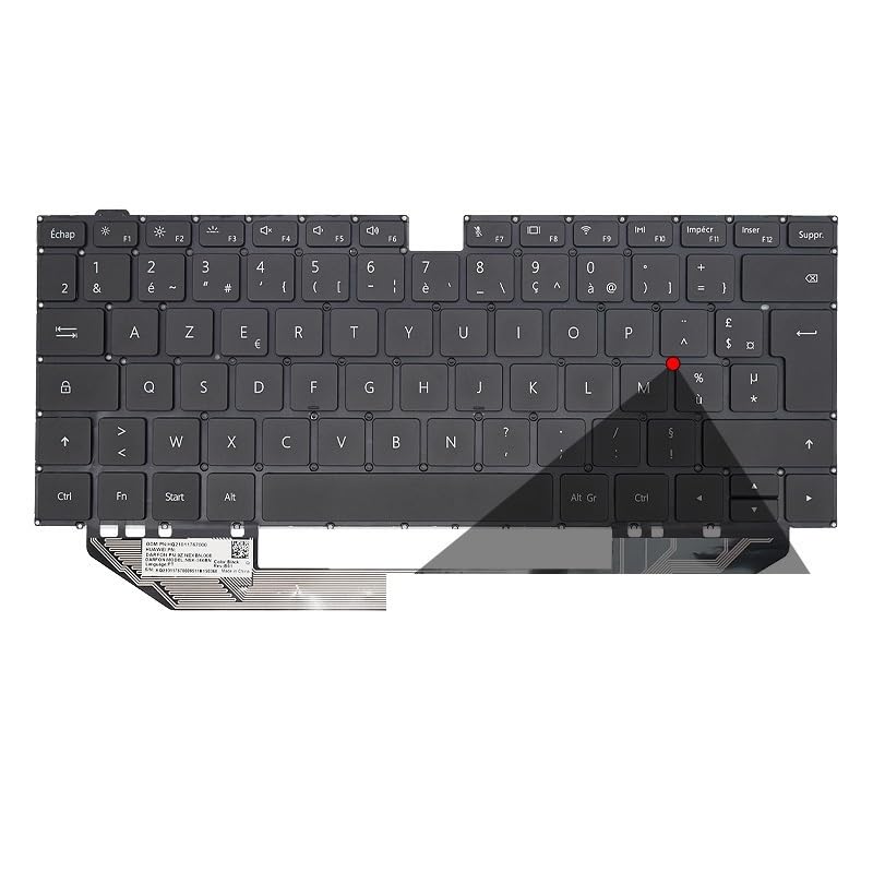 Clavier Huawei MateBook X Pro de rechange pour réparer touches bloquées