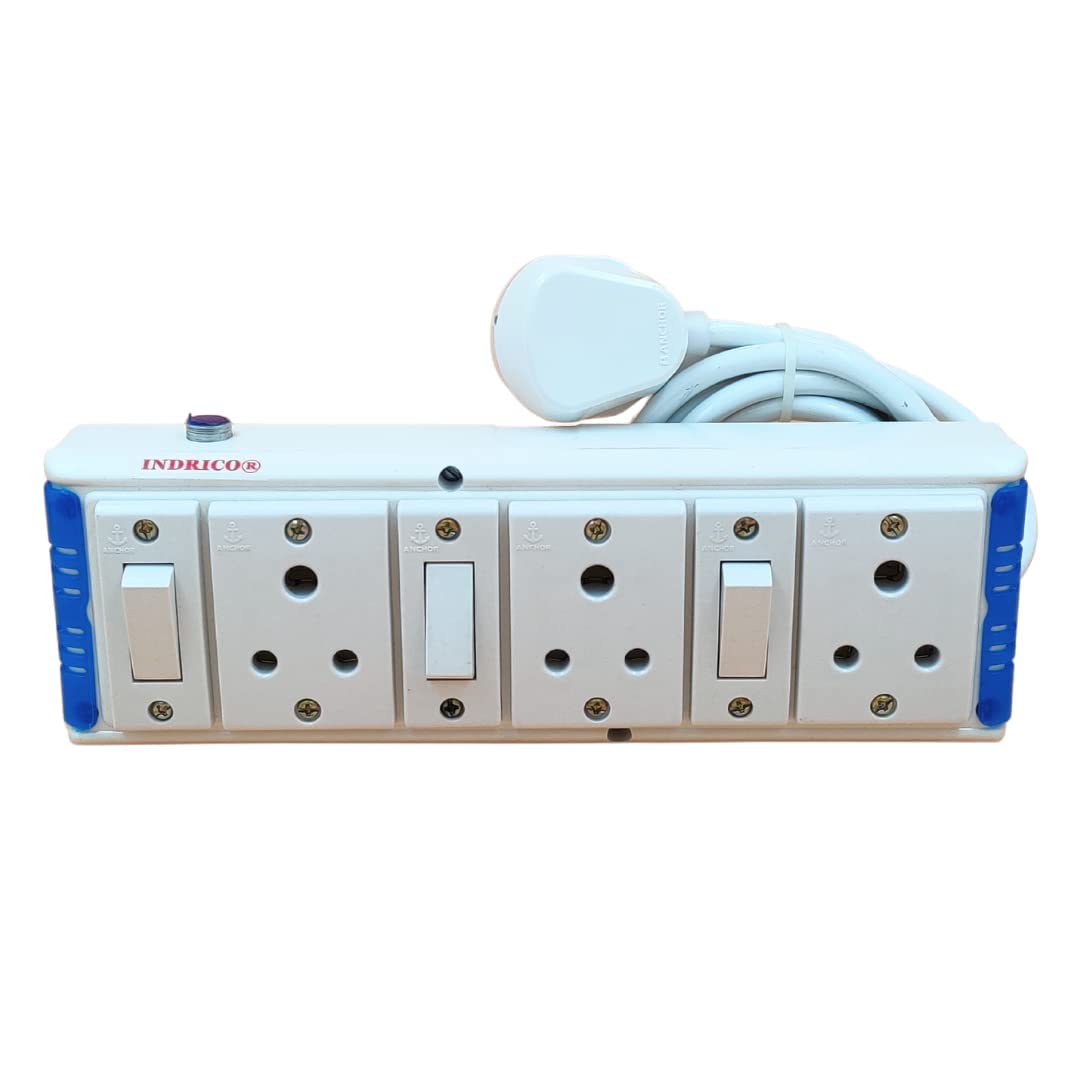 See full amazon price history chart for INDRICO Extension Board with Individual Switch 6 Way (Max. Rating 1200W) PVC White Pack of 1 (10 Meter Cable) INDRICO Extension Board with Individual Switch 6 Way (Max. Rating 1200W) PVC White Pack of 1 (10 Meter Cable) (B09FQF4XFN) Amazon Price History, Amazon Price Tracker