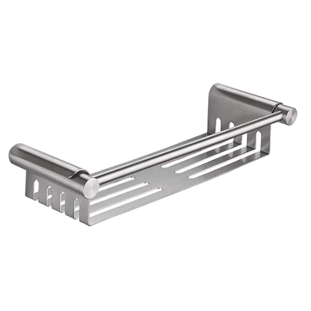 Exquisitos estantes de baño Baño, estantes de baño de acero inoxidable Estantes de pared extraíbles y lavables Estantes de cocina Artículos de tocador de baño Estante de almacenamiento colgante