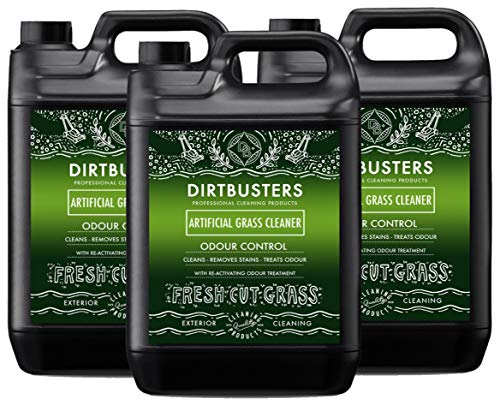 Dirtbusters limpiador de césped artificial con desodorante reactivador de orina, fresco, elimina las manchas neutraliza el olor