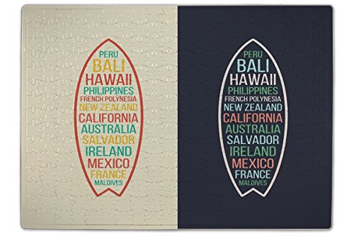 Preisvergleich Produktbild LEotiE SINCE 2004 Puzzle Urlaub Reisebüro Bali Hawaii Bedruckt 120 Teile