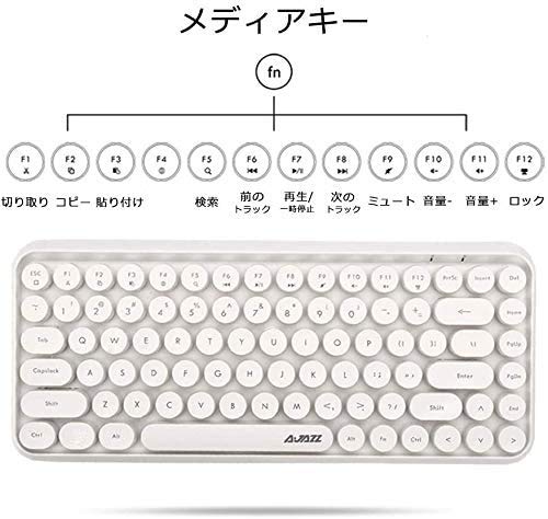Amazon.co.jp: Reut-ajazz ブルートゥース タブレット用キーボード