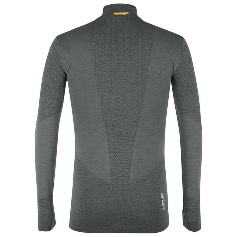 Salewa Zebru Responsive Half Zip T-Shirt Herren