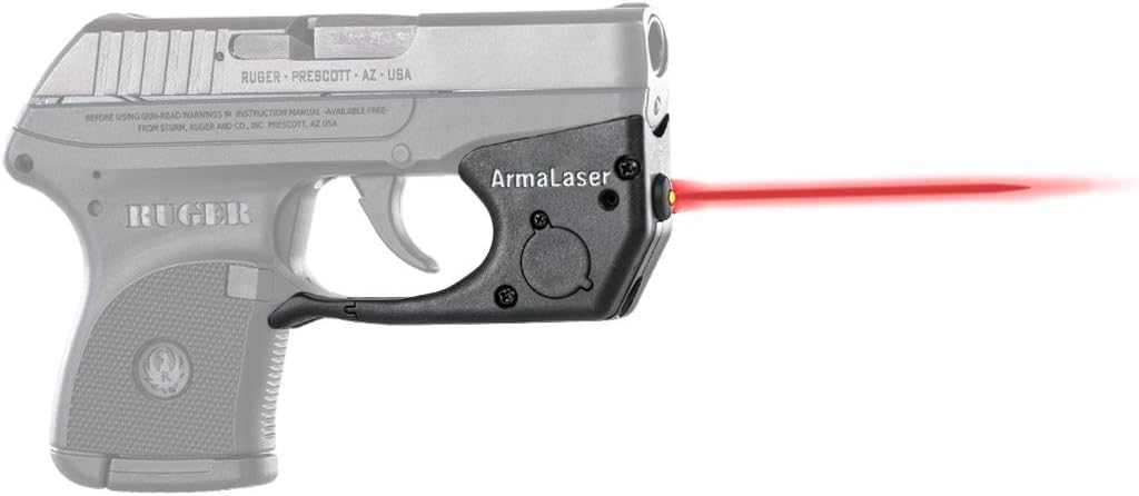 - ArmaLaser TR2 Designed to fit Ruger LCP Super-Bright Red Laser Sight with GripTouch Activation [NOT for LCP 2, MAX OR LC9]