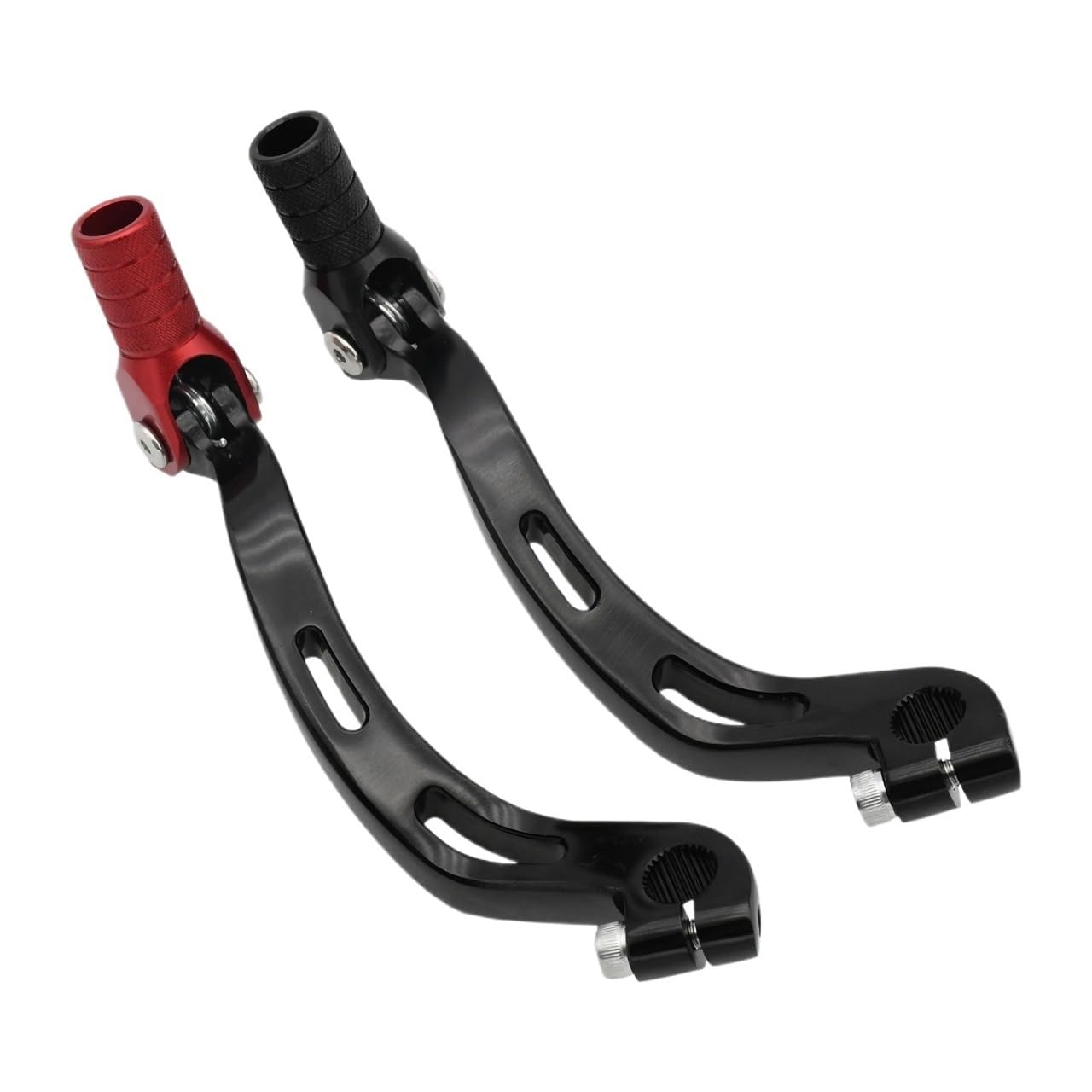 motocykl starter Składana dźwignia zmiany biegów(7170 Red)