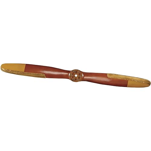 Sporty's Vintage Wooden Flight Airplane Propeller 4 Feet Long Hand Painted and Crafted